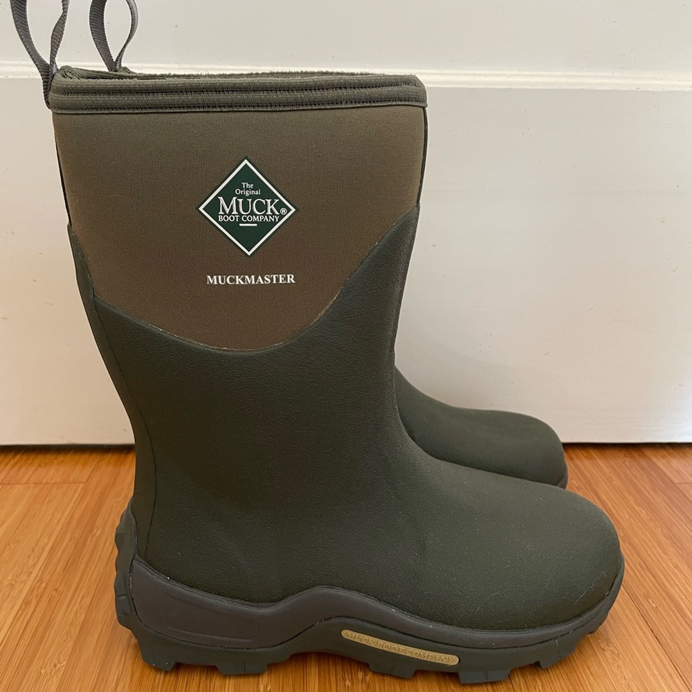 Muck Boot Company MuckMaster Men's Olive Green Rain & Snow Boots